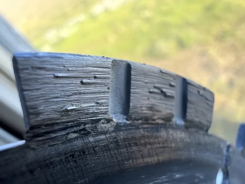 Blade on the drill head